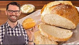 Easy Artisan Bread Recipe | No Kneading!