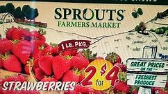 Sprouts Grocery Sales Ad || California Food Prices