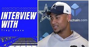 Trey Lance: Very Excited to Be Here | Dallas Cowboys 2023