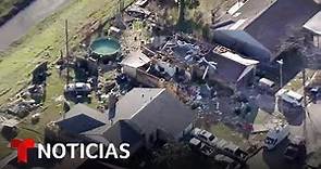 Imágenes de los daños causados por tornados en Houston, Texas