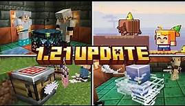 MINECRAFT 1.21! Autocrafter, Neuer Dungeon + Neuer Mob! - Minecraft Live 2023