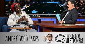 André 3000 Takes The Colbert Questionert