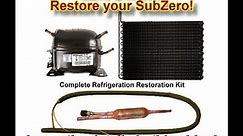 Save $10,000+ Restore your SubZero Refrigerator/Freezer Don't Buy a New one, like SubZero tells you!