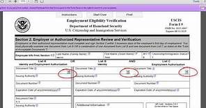 How to Complete an I-9 Form