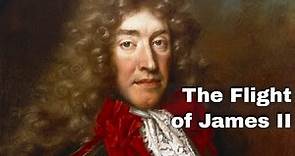 23rd December 1688: James II of England flees to exile in France during the Glorious Revolution