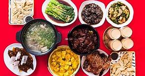 Cooking a Chinese New Year Reunion Dinner: From Prep to Plating (10 dishes included)