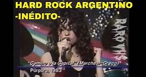Purpura - Camino a la Capital (Videoclip-1983) Hard Rock Argentino