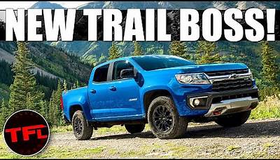 The New 2022 Chevy Colorado Trail Boss Has Arrived: Here's How To Get It And What's Included!