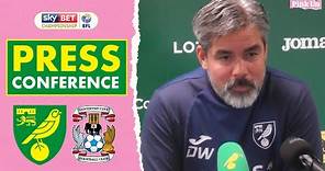 David Wagner press conference ahead of Coventry City | The Pink Un