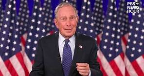 WATCH: Michael Bloomberg’s full speech at the 2020 Democratic National Convention