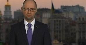 Ukrainian Prime Minister Arseniy Yatsenyuk Announces His Resignation