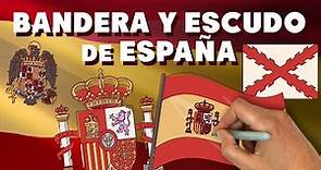 La historia de la bandera y el escudo de España