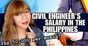 CIVIL ENGINEER'S SALARY IN PH | Experience Level + Masters Degree | Lowest to Highest Range