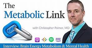 Christopher Palmer, MD | Brain Energy Metabolism & Mental Health | The Metabolic Link Ep. 2