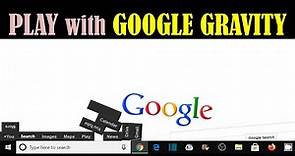 Google Gravity - Google Gravity im Feeling Lucky - Google Zero Gravity - Google gra