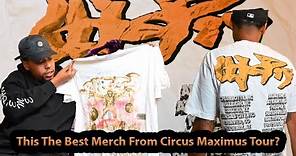 Unveiling the Hottest Travis Scott Merch: Monster T-Shirt at Circus Maximus Concert in Miami!