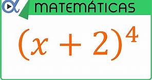 Binomio de Newton ejemplo 1 de 4 | Álgebra - Vitual