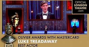 Luke Treadaway wins Best Actor | Olivier Awards 2013 with Mastercard