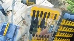 #ad This @dewalttough Bit Set from @lowes comes in clutch for these types of jobs. Check out the link in my bio! #artpentry #carpenter #carpentrytips #parati #carpentry #carpentrywork #diy #satisfying #trending #reels #reelsvideo #fyp #viral | Wood Artpentry