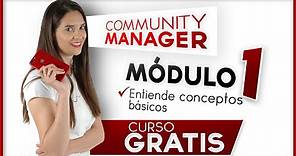 Curso De Community Manager gratis ✅ Módulo 1