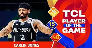 Carlik Jones (26 PTS) | TCL Player Of The Game | ANG vs SSD | FIBA Basketball World Cup 2023