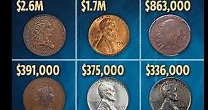 Top 42 Most Valuable coins / pennies, Dollars and Dime English coins list