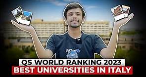 TOP 5 Best Universities in Italy 2023 | QS World Ranking