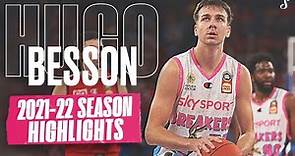 Hugo Besson 2021-22 NEW ZEALAND BREAKERS Season Highlights | 13.9 PPG ...
