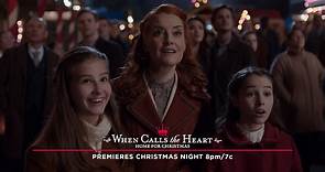 "When Calls the Heart: Home for Christmas" on Hallmark Channel!