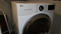 New LG dryer, no power.
