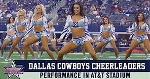 Dallas Cowboys Cheerleaders 2019 Gameday Performance | Dallas Cowboys 2019