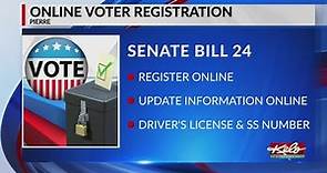 South Dakota doesn’t allow online voter registration, Secretary of State looking to change that with