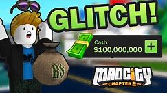 Mad City Infinite Cash Money Glitch - Mad City Chapter 2 Roblox Unlimited Cash Money $ Glitch Method