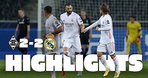 ⚽ GOALS AND HIGHLIGHTS | Borussia Mönchengladbach 2-2 Real Madrid