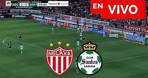 🔴 NECAXA 2 - 0 SANTOS LAGUNA EN VIVO Y EN DIRECTO 🔴 #LIGAMX CLAUSURA 2024 🏆