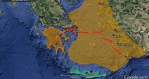 I luoghi simbolo della Grecia - Mondadori Education (Google Earth)