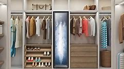 Samsung 18" Wide AirDresser Steam Closet with Steam Refresh, Sanitize Cycle, and Smart Wi-Fi Connectivity