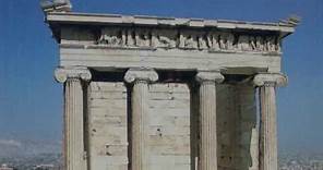 Templo de Atenea Niké, en la acrópolis de Atenas