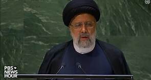 WATCH: Iranian President Ebrahim Raisi addresses the 2023 United Nations General Assembly