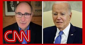 'Is this the right thing to do?': Axelrod poses questions for Biden around reelection
