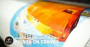 Creative Services: Digital Printing - Prints on Canvas