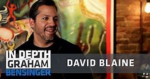 David Blaine: I did NOT want to be on Graham’s show
