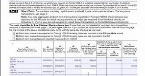 How to fill out IRS Form 8949