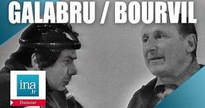 Bourvil et Michel Galabru "Le cycliste et le dopage" | Archive INA
