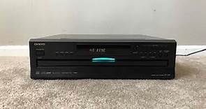 Onkyo DX-C390 6 Compact Disc CD Player Changer