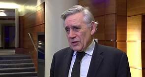 Gordon Brown: Alistair Darling 'showed great wisdom in everything he did'