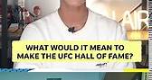 MMA fighter Dustin Poirier on what it would mean to be in the Hall of Fame