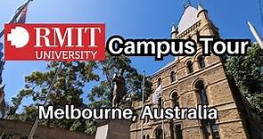 RMIT Melbourne Australia campus tour