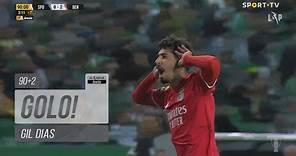 Goal | Golo Gil Dias: Sporting 0-(2) Benfica (Liga 21/22 #30)