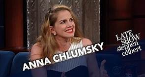 Anna Chlumsky Keeps Falling Asleep In Strange Places